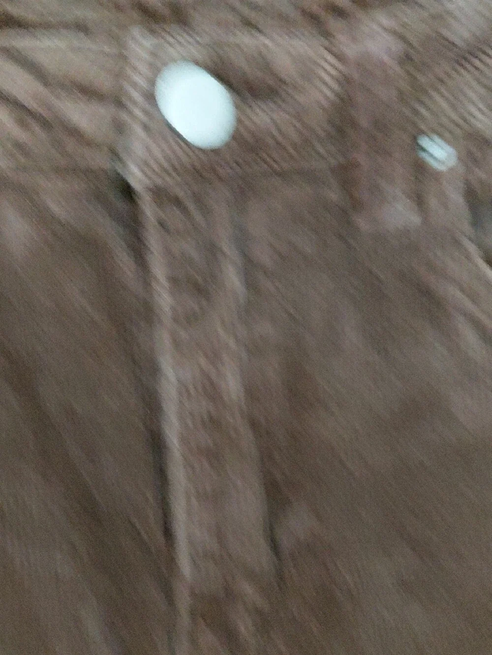 SHEIN Brown Corduroy Flared Jeans